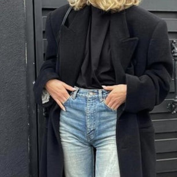 Wool Blend Oversized Coat - Picture 5 of 5